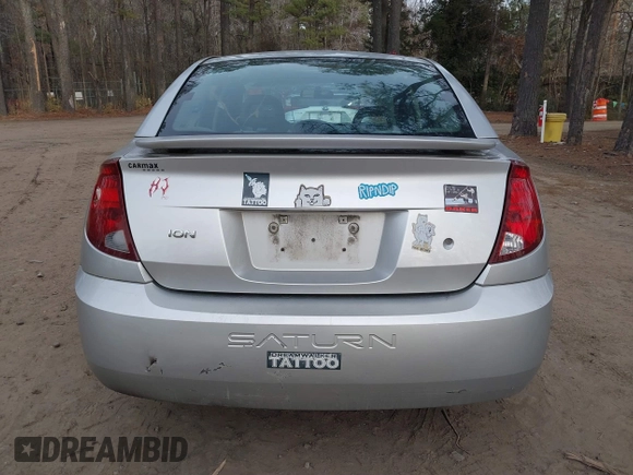 2003 Saturn ION with VIN 1G8AJ52F53Z151717, listed as a IAAI auction lot 41272226 with 280,362 mi miles. Bid and sale history available at carsss.com. Image 16.