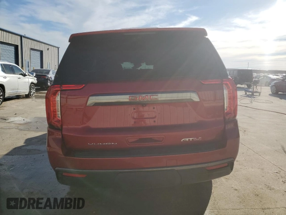 2023 GMC Yukon AT4 with VIN 1GKS2CKD7PR470556, listed as a Copart auction lot 88579295 with 30,735 mi miles and Salvage Title. Bid and sale history available at carsss.com. Image 6.