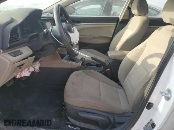 2019 Hyundai Elantra SE with VIN 5NPD74LF8KH463773, listed as a Copart auction lot 50739665 with 96,234 mi miles and Salvage Title. Bid and sale history available at DreamBid. Image 7.