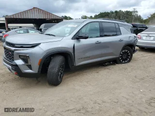 2024 Chevrolet Traverse AWD Z71 with VIN 1GNEVJKS0RJ144142, listed as a Copart auction lot 74747334 with 6,711 mi miles and Salvage Title. Bid and sale history available at carsss.com. Image 1.
