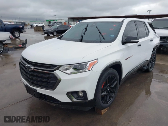 2020 Chevrolet Traverse Premier with VIN 1GNEVKKW2LJ259101, listed as a IAAI auction lot 41547343 with 52,140 mi miles. Bid and sale history available at carsss.com. Image 20.