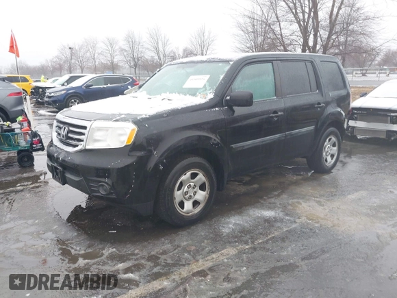 2015 Honda Pilot LX with VIN 5FNYF4H27FB020075, listed as a IAAI auction lot 41509926 with 1 mi miles. Bid and sale history available at carsss.com. Image 17.
