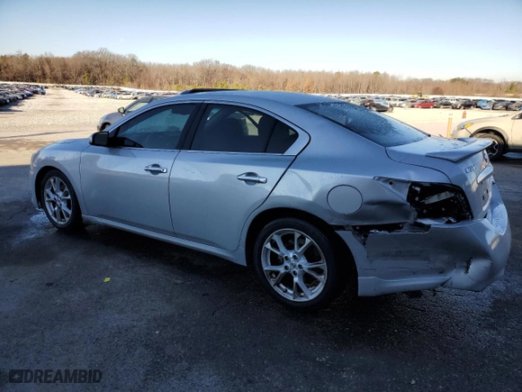 2013 Nissan Maxima 3.5 SV w/Sport Pkg with VIN 1N4AA5AP6DC806848, listed as a Copart auction lot 88925885 with 130,431 mi miles and Salvage Title. Bid and sale history available at carsss.com. Image 2.