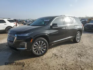 2023 Chevrolet Traverse Premier z VIN 1GNERKKW0PJ315546, wystawiony jako Copart lot #48413665 z przebiegiem 14 174 mil mil oraz Szkoda całkowita • Salvage title. Historia ofert i sprzedaży dostępna na DreamBid. Obrazek 1.