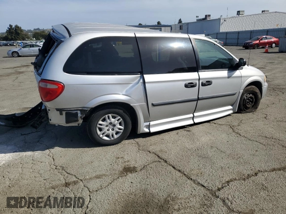 2005 Dodge Caravan SE z VIN 1D4GP24R85B110758, wystawiony jako Copart lot #54221555 z przebiegiem 53 510 mil mil oraz Szkoda całkowita • Salvage title. Historia ofert i sprzedaży dostępna na DreamBid. Obrazek 3.