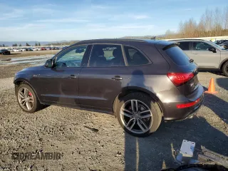 2016 Audi SQ5 Premium Plus with VIN WA1CCAFP4GA104925, listed as a Copart auction lot 47077555 with 64,787 mi miles and Salvage Title. Bid and sale history available at carsss.com. Image 2.