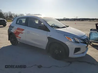 2023 Mitsubishi Mirage Black Edition с VIN ML32AWHJ6PH004865, выставлен на аукционе Copart как лот 48791185 с пробегом 11 931 миль миль и Списание • Salvage title. История ставок и продаж доступна на DreamBid. Изображение 4.