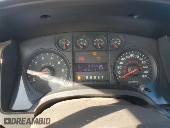 2009 Ford F-150 XL with VIN 1FTRF12W09KA76722, listed as a Copart auction lot 51442745 with 193,584 mi miles and Clean Title. Bid and sale history available at carsss.com. Image 9.
