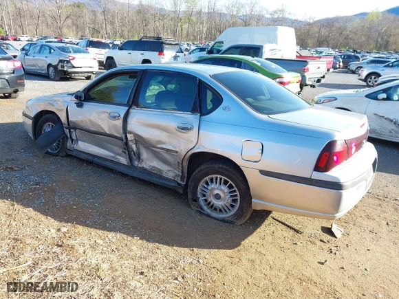 2000 Chevrolet Impala with VIN 2G1WF55E8Y9197164, listed as a IAAI auction lot 41918808 with 115,699 mi miles. Bid and sale history available at carsss.com. Image 3.