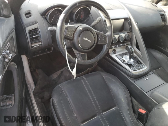 2014 Jaguar F-Type V6 with VIN SAJWA6E77E8K09195, listed as a Copart auction lot 75718204 with Not Provided miles and Non Repairable. Bid and sale history available at DreamBid. Image 8.