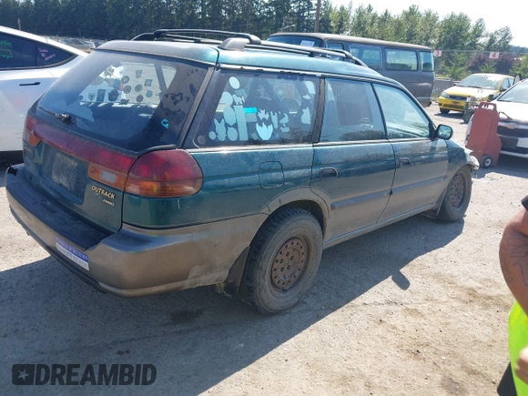 1998 Subaru Legacy Outback with VIN 4S3BG6857W7617838, listed as a IAAI auction lot 42800728 with 219,079 mi miles and . Bid and sale history available at DreamBid. Image 4.