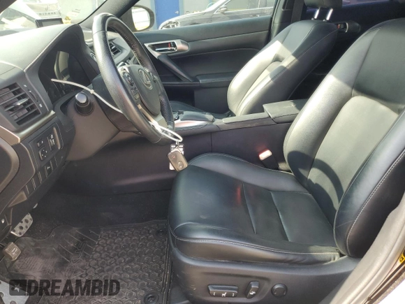 2015 Lexus CT 200h with VIN JTHKD5BH8F2246500, listed as a Copart auction lot 60152575 with 90,114 mi miles and Salvage title. Bid and sale history available at DreamBid. Image 7.