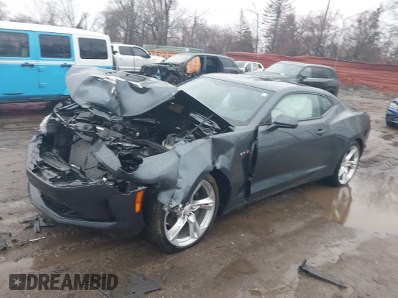 2023 Chevrolet Camaro LT1 with VIN 1G1FF1R79P0146317, listed as a IAAI auction lot 41888601 with 8,176 mi miles and . Bid and sale history available at DreamBid. Image 17.