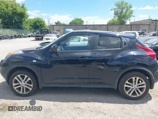 2013 Nissan Juke S with VIN JN8AF5MV5DT229742, listed as a IAAI auction lot 42797100 with 101,300 mi miles and . Bid and sale history available at DreamBid. Image 15.