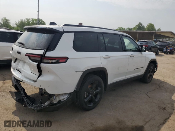 2023 Jeep Grand Cherokee Limited with VIN 1C4RJKBG2P8881046, listed as a Copart auction lot 59696535 with 27,126 mi miles and Salvage title. Bid and sale history available at DreamBid. Image 3.