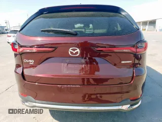 2024 Mazda CX-90 Premium Plus z VIN JM3KKEHD4R1184302, wystawiony jako Copart lot #51387385 z przebiegiem 8 426 mil mil oraz Szkoda całkowita • Salvage title. Historia ofert i sprzedaży dostępna na DreamBid. Obrazek 6.