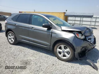 2018 Ford Edge SE with VIN 2FMPK3G9XJBC07246, listed as a Copart auction lot 54955925 with 50,665 mi miles and Salvage title. Bid and sale history available at DreamBid. Image 4.