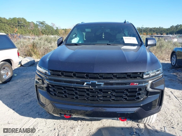 2022 Chevrolet Tahoe Z71 with VIN 1GNSKPKL7NR333664, listed as a IAAI auction lot 41010745 with 92,469 mi miles. Bid and sale history available at carsss.com. Image 12.
