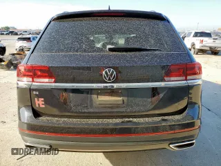 2022 Volkswagen Atlas SE with VIN 1V2DP2CA9NC542795, listed as a Copart auction lot 58150825 with 45,399 mi miles and Clean title. Bid and sale history available at DreamBid. Image 6.
