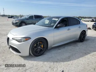 2019 Alfa Romeo Giulia Ti Sport with VIN ZARFAMBN2K7609016, listed as a Copart auction lot 43006445 with 79,679 mi miles and Non repairable. Bid and sale history available at DreamBid. Image 1.