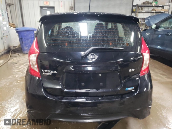 2016 Nissan Note S Plus with VIN 3N1CE2CP8GL392373, listed as a Copart auction lot 87381614 with 44,028 mi miles and Salvage Title. Bid and sale history available at DreamBid. Image 6.
