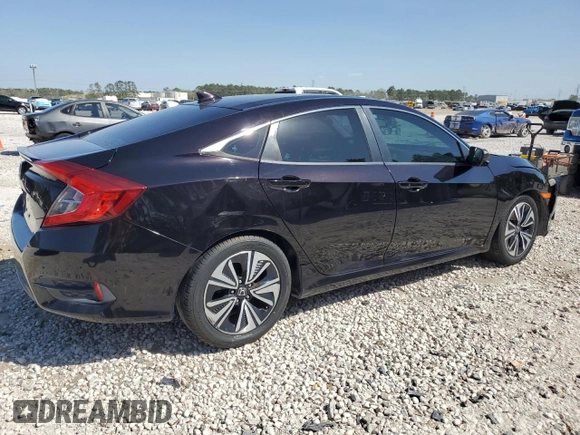 2016 Honda Civic Sedan EX-L with VIN 19XFC1F7XGE203507, listed as a Copart auction lot 50212395 with 83,835 mi miles and Salvage Title. Bid and sale history available at carsss.com. Image 3.