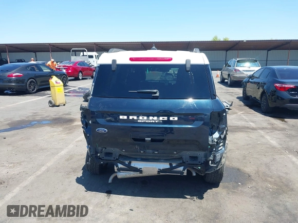 2023 Ford Bronco Sport Heritage with VIN 3FMCR9G6XPRD41896, listed as a IAAI auction lot 42459929 with 22,952 mi miles and . Bid and sale history available at DreamBid. Image 6.