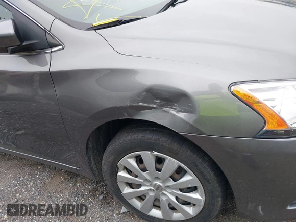 2015 Nissan Sentra SV with VIN 3N1AB7AP1FY270293, listed as a IAAI auction lot 39718212 with 91,586 mi miles and . Bid and sale history available at DreamBid. Image 6.
