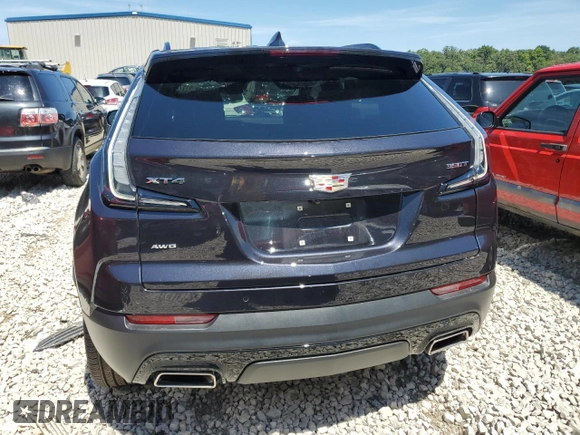 2023 Cadillac XT4 AWD Sport with VIN 1GYFZFR47PF110747, listed as a Copart auction lot 61573673 with 12,469 mi miles. Bid and sale history available at carsss.com. Image 6.