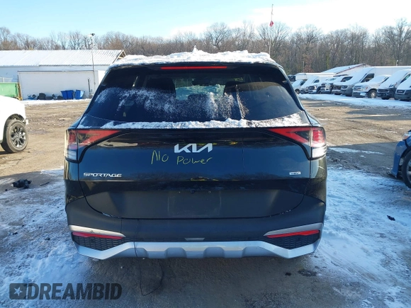 2023 Kia Sportage EX with VIN KNDPVCAG7P7025489, listed as a IAAI auction lot 41226567 with Not Provided miles and . Bid and sale history available at carsss.com. Image 15.
