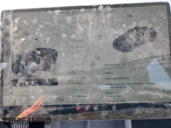 2024 Tesla Model 3 z VIN 5YJ3E1EA5RF857757, wystawiony jako Copart lot #45758385 z przebiegiem 5364 mil mil oraz Szkody całkowita. Historia ofert i sprzedaży dostępna na DreamBid. Obrazek 9.