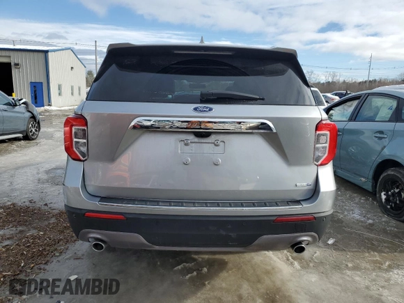 2020 Ford Explorer Limited with VIN 1FMSK8FH6LGB37482, listed as a Copart auction lot 42230385 with 61,392 mi miles and Salvage Title. Bid and sale history available at carsss.com. Image 6.