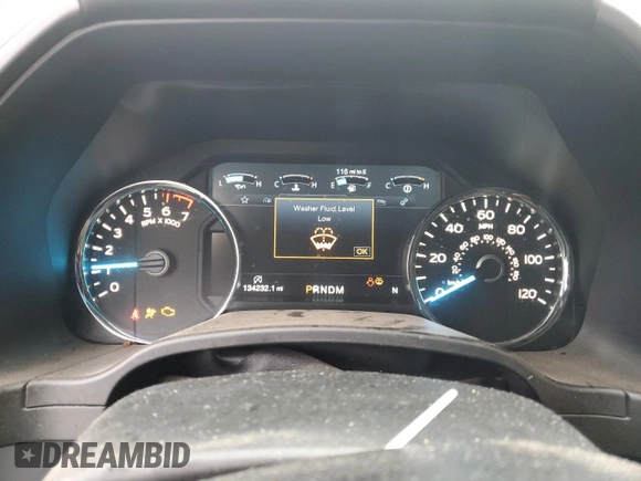 2019 Ford F-150 XL with VIN 1FTEW1E4XKFB47609, listed as a Copart auction lot 46127305 with 134,232 mi miles and Salvage Title. Bid and sale history available at carsss.com. Image 9.