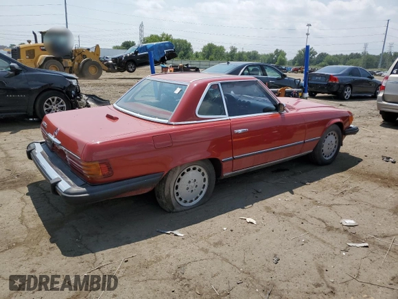 1975 Mercedes-Benz SL with VIN 10704412028008, listed as a Copart auction lot 65795525 with 65,853 mi miles and Clean title. Bid and sale history available at DreamBid. Image 3.