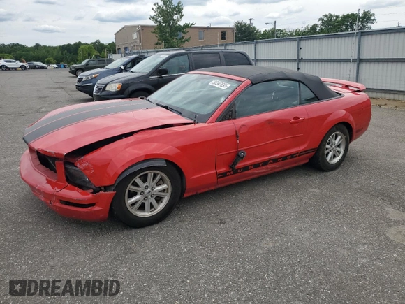 2006 Ford Mustang Standard z VIN 1ZVFT84N665244752, wystawiony jako Copart lot #58347695 z przebiegiem 116 453 mil mil oraz Szkoda całkowita • Salvage title. Historia ofert i sprzedaży dostępna na DreamBid. Obrazek 1.