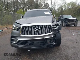 2018 Infiniti QX80 with VIN JN8AZ2NFXJ9664942, listed as a IAAI auction lot 41817171 with 126,294 mi miles. Bid and sale history available at carsss.com. Image 13.