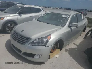 2014 Hyundai Equus Signature z VIN KMHGH4JH7EU083148, wystawiony jako Copart lot #51021905 z przebiegiem Nie podano mil oraz Szkody całkowita. Historia ofert i sprzedaży dostępna na DreamBid. Obrazek 1.