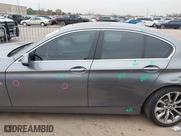 2016 BMW 5 Series 535i with VIN WBA5B1C58GG134444, listed as a IAAI auction lot 41335040 with 84,547 mi miles and . Bid and sale history available at DreamBid. Image 15.