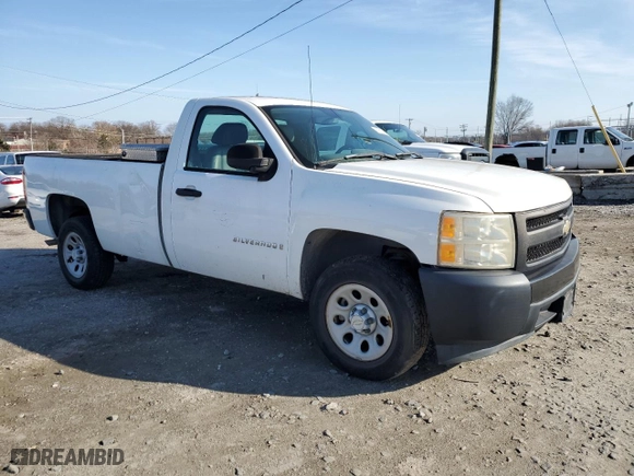 2007 Chevrolet Silverado 1500 LT w/1LT with VIN 1GCEC14087Z633641, listed as a Copart auction lot 81622724 with 42,468 mi miles and Clean Title. Bid and sale history available at carsss.com. Image 4.