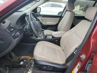 2014 BMW X3 xDrive28i z VIN 5UXWX9C52E0D18017, wystawiony jako Copart lot #51942895 z przebiegiem 170 626 mil mil oraz Szkoda całkowita • Salvage title. Historia ofert i sprzedaży dostępna na DreamBid. Obrazek 7.