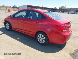 2015 Hyundai Accent GLS with VIN KMHCT4AE6FU817654, listed as a IAAI auction lot 42033692 with 134,335 mi miles and . Bid and sale history available at carsss.com. Image 3.