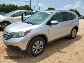 2012 Honda CR-V EX-L with VIN 2HKRM4H7XCH611813, listed as a Copart auction lot 55039455 with 136,920 mi miles and Salvage title. Bid and sale history available at DreamBid. Image 1.