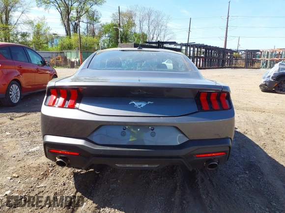 2024 Ford Mustang EcoBoost with VIN 1FA6P8TH1R5143311, listed as a IAAI auction lot 42093284 with 2,255 mi miles and . Bid and sale history available at DreamBid. Image 17.
