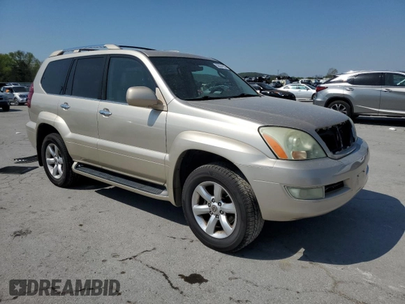 2008 Lexus GX 470 z VIN JTJBT20X680154357, wystawiony jako Copart lot #52054195 z przebiegiem 152 754 mil mil oraz Czysty tytuł • Clean title. Historia ofert i sprzedaży dostępna na DreamBid. Obrazek 4.