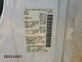 2018 Nissan NV Cargo S z VIN 1N6BF0KM8JN804801, wystawiony jako Copart lot #50125815 z przebiegiem 248 028 mil mil oraz Szkoda całkowita • Salvage title. Historia ofert i sprzedaży dostępna na DreamBid. Obrazek 13.