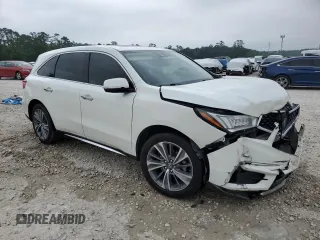 2018 Acura MDX Technology with VIN 5J8YD3H5XJL007600, listed as a Copart auction lot 51419945 with 103,653 mi miles and Salvage title. Bid and sale history available at DreamBid. Image 4.