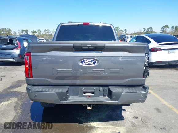 2024 Ford F-150 STX with VIN 1FTFW2L56RKD65618, listed as a IAAI auction lot 41844860 with 18,054 mi miles and . Bid and sale history available at carsss.com. Image 16.