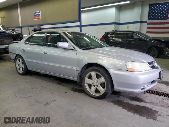 2003 Acura TL Type S w/Navigation System with VIN 19UUA56973A025382, listed as a Copart auction lot 86526984 with 257,204 mi miles and Salvage Title. Bid and sale history available at carsss.com. Image 4.