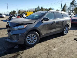 2019 Kia Sorento LX with VIN 5XYPGDA3XKG436524, listed as a Copart auction lot 41675015 with 73,063 mi miles and Salvage Title. Bid and sale history available at carsss.com. Image 1.