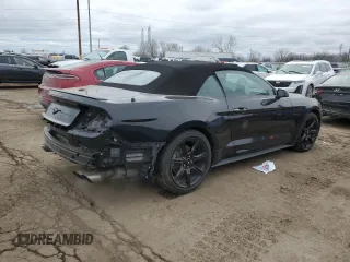 2019 Ford Mustang EcoBoost with VIN 1FATP8UH1K5196047, listed as a Copart auction lot 43608795 with 62,570 mi miles and Salvage Title. Bid and sale history available at carsss.com. Image 3.